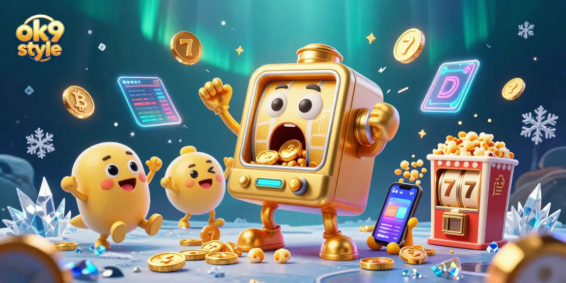 Experience thrilling jackpots in the ok9 style casino with lively slot machines celebrating wins.