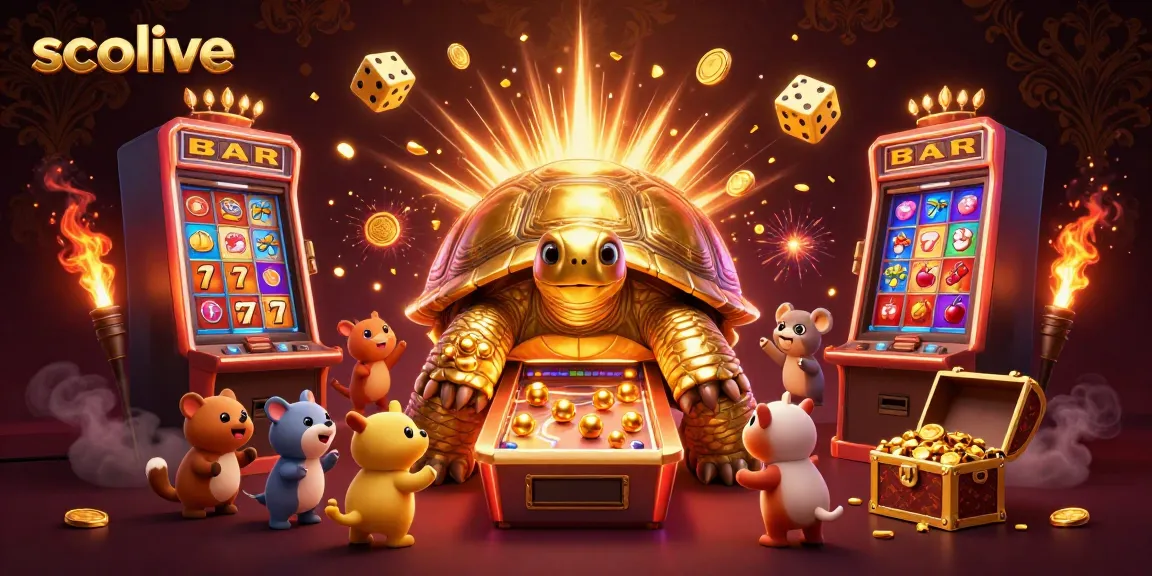 Experience winning with Socolive's exciting golden tortoise pinball and jackpot delay action.