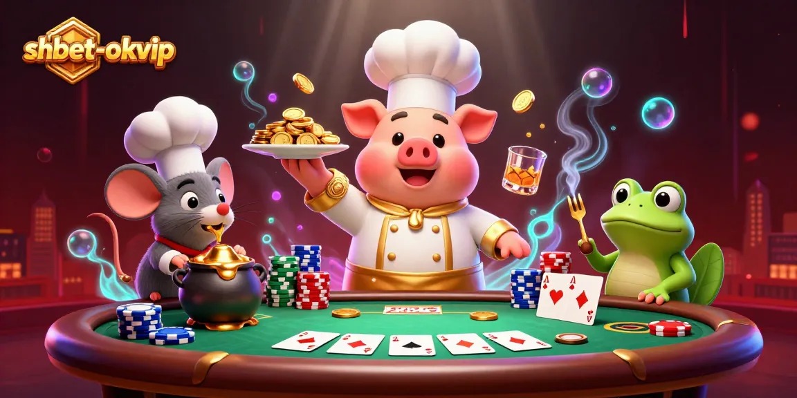 Experience thrilling gaming at shbet-okvip with dynamic characters amid a vibrant casino scene.