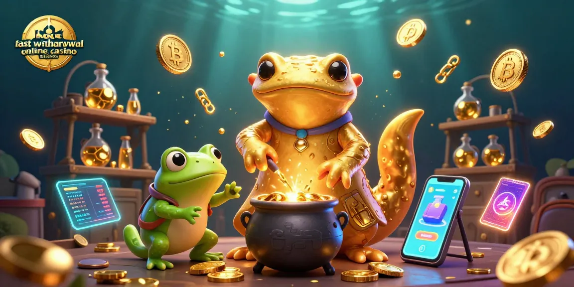 Experience fast withdrawals at the best fast withdrawal online casino Australia with vibrant 3D cartoon illustrations.
